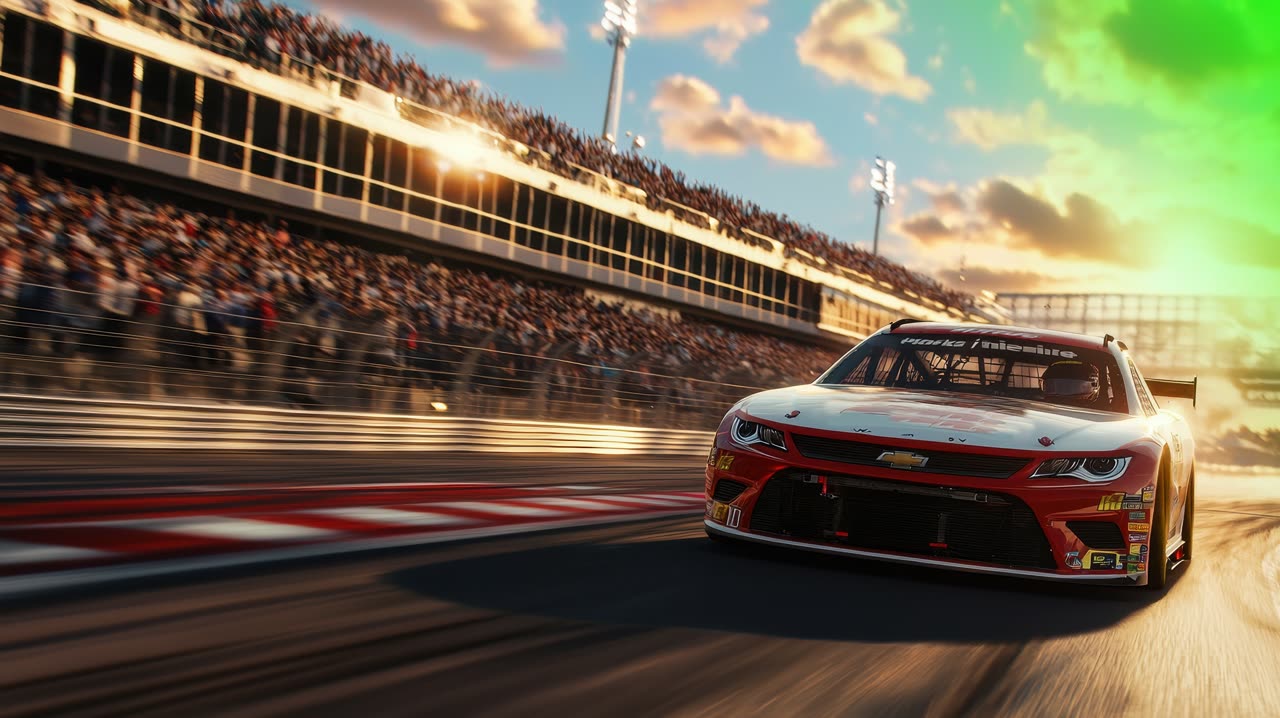 NASCAR portrait
