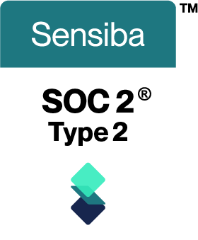SOC 2 Type II — audited by Sensiba